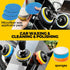 22Pack Set, Holikme Drill Brush Attachments Scrub Pads & Sponge, Buffing Pads, Power Scrubber Brush, Car Polishing Pad