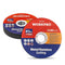 WORKPRO 10-Pack Cut-Off Wheels, 4-1/2 x 7/8-inch Metal & Stainless Steel Cutting Wheel for Angle Grinder