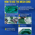 PVC Stitch Heavy Duty Repair Kit for Air Mattresses, Waterbeds, Hot Tubs, Pools, Bouncy Houses, and More
