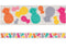 Teacher Created Resources 2157 Straight Border Trim, Tropical Punch Pineapples
