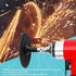 Cut-Off Wheel Mounting Mandrel for Type 1 Cutting Wheels, 3/8" & 1/4" Arbor, 1/4" Shank Stem, 4 Pack