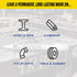 Markal 96961 Paint-Riter+ Liquid Paint Marker, Oily Surface, Bold Mark Size 1.8", Yellow, 12-Pack