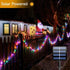 33FT 100 8 Solar String Lights for Outside, LEDs Fairy Lights with Lighting Modes, Waterproof Solar String Lights