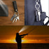 Rechargeable Keychain Flashlights, 650 High Lumens Mini EDC Pocket Flashlights for Camping & Emergency (Black)