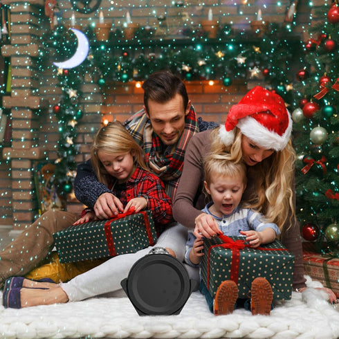 3-in-1 Sync,14M Children Gift Galaxy Projector Star Night Light - Moon Star Aurora Projector for Bedroom
