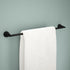 Delta MYN18-MB Mylan 18-in Wall Mount Towel Bar with 6-in Extender Bath Hardware Accessory in Matte Black by Delta