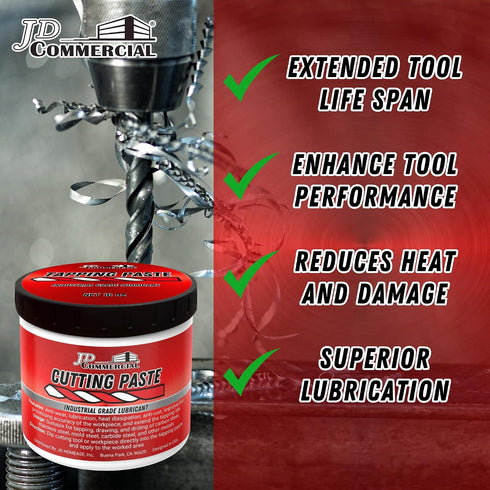 10 OZ, Cutting Paste Cutting, Tapping, and Drilling Lubricant for All Metals, Reduces Heat, Extends Tool Life