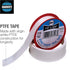 WM Harvey 017117B Thread Seal Tape, 520 in, White