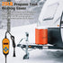 20LB (41-122F) Dreyoo RV Propane Tank Heater Blanket Thermostat Control and Timer Function, Waterproof & UV Resistant