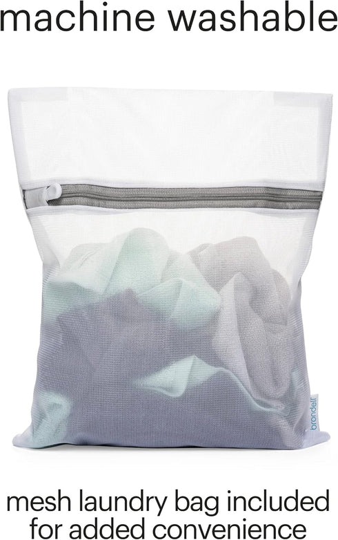 100% 9.85 9.85, Brondell Ultra-Soft Rayon Derived from Bamboo Bidet Towels for Bathrooms, Soft and Absorbent
