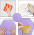 Thick Hexagon Felt Board Tiles 8 Pcs Self-Adhesive with Multi-Color Push Pins for Home Office Classroom