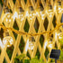 Brightown Solar String Lights Outdoor, 30Ft Vintage Hemp Rope Solar Patio Lights