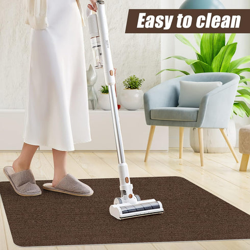 Clean,Coffee(40"x55") Sycoodeal Office Chair Mat for Hardwood Floor,Office Computer Gaming Chair Mat for Tile