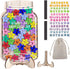 Fyguard 45Pcs Magnetic Reward Jar for Kids, Large 9.8" Star Jars Reward System,