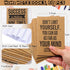 PerKoop 120 Pcs Inspirational Notebooks, Motivational Pens, Thank You Wood Bamboo Pen, Employee Appreciation Gifts Bulk