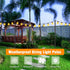 AILBTON 2 Pack 10Ft String Light Poles,Light Poles for Outside String Lights,Outdoor Light Poles with Fork,Metal Pole