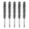 5Pcs Bore Brush Stainless Steel 15mm Dia Cleaning Twisted Wire Brush with Handle, 1/4 Inch Hex Shank