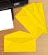 Sun Yellow Bright Color #10 Envelopes - Great for Mailing Letters, Business Memos, Invitations, Invoices, Bills | 4