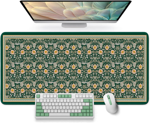 ZapDesk Large Mouse Pad for Desktop, Cute Desk Mat Pad Protector for Work