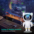 NICAYET 2-10 Star Projector Galaxy Night Light,Birthday Gifts Toys for Year Old Boys Girls- Astronaut Starry Nebula