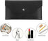 Money Envelopes for Cash, Reusable PU Leather Cash Wallet, Money Pouch for Travel and Budgeting