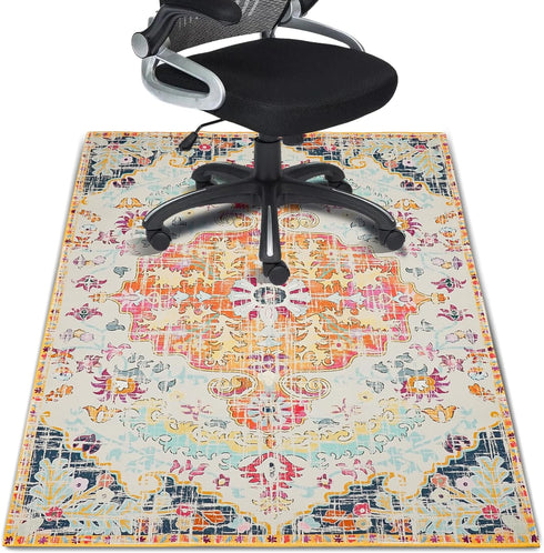 Wruzbxcn Office Chair Mat for Hardwood Floor 36"X 48" Office Rugs for Gaming