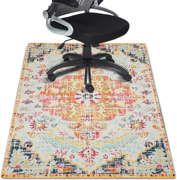 Wruzbxcn Office Chair Mat for Hardwood Floor 36"X 48" Office Rugs for Gaming