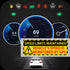 Besttile 4 10x3.5 Inches PCS Speed Limits Maintained Stickers Vehicle Speed is Monitored by GPS Warning Signs Safe