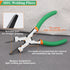 7-Inch MIG Welding Pliers with Wire Cutter, Flat Face Hammer & Nozzle Cleaner for Professional Use