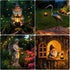 Babineto 2 Pack Mini Solar Lantern Lights Replacement Parts for Outdoor Statue,Waterproof Solar Hanging Lights