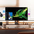 Multifunction Monitor Memo Board, Transparent Desktop Memo Board, Easy to Use for Home Office, 2pc