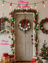 Hobbynors Set 7 7.5ft Vintage Christmas Bubble Lights - of Nostalgic Bubbling Lights on Green Wire, UL Certified Old