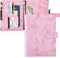 Toplive A5 Notebook Binder, 6 Ring Refillable Binder, PU Leather Planner Binder Personal Budget Binder Organizer Cover