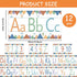 Moving Mountains Alphabet Number Bulletin Board Set, ABC Letters and Number 0-10 Cutouts for Classroom Wall Supplies