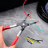 KIMISS Electrical Disconnect Pliers, Metal Soldering Plier Multi Function Wire Welding Clamp for Automobile Repair