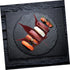 Natural Maple Leaf Sushi Decorations - Elegant Food Presentation