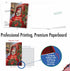 The Best Card Company 12 Christmas Greeting Cards Boxed Set, Red Truck Puppies, 5 x 7 Inch Envelopes