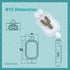Waterproof Wire Connectors, Quick Inserted IP68 Moisture Guard for 0.5mm - 4mm Hard Wire Applications