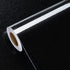 Glossy Black Contact Paper, 15.75" x 118", Peel and Stick Shiny Glitters Self Adhesive Removable Wallpaper for Kitchen