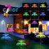 3 Pack 7 Weepong Solar Garden Lights New Upgraded Solar Lights Outdoor Waterproof Color Changing Double Jellyfish