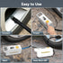 inzeetor 150 12V PSI Tire Inflator Portable Air Compressor, DC Auto Shutoff Air Pump with Digital Pressure Gauge