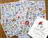 PPAPPAPPIYO Happy Dog Planner Sticker Accessories - Journals, Calendars, Weekly Stickers / 10 Sheets Size 4.6 x 6.1 Inch