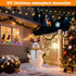 200 (66FT) Nisocy LED Christmas Connectable String Lights Outdoor Waterproof Warm White Fairy Lights with Plug, Tree