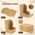Fit Meal Prep 10 Pack Pastry Boxes 9x9x3 Kraft Bakery Box for Cookies, Baked Goods, Cake, Cupcake