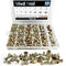Trivd Frol Rivet Nut Tool Kit, 830pcs SAE/Metric Rivet Nut Assortment Kit M3, M4,