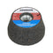 3 Inch Grinding Stone Wheel for Metal, 50 Grit Aluminum Oxide Flaring Grinding Cup Wheel for Rust Removing