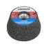 3 Inch Grinding Stone Wheel for Metal, 50 Grit Aluminum Oxide Flaring Grinding Cup Wheel for Rust Removing