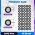 Starry 2000 6.0 mm 3D 3D 3D 3D 3D 40 Dots Scanner Markers Dots for Scanners High Reflective Markers Diffuse Reflection