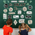 Mental Health Posters It's Okay to Eucalyptus Bulletin Board Set, Inspirational Accents for School Office Home Decor