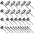 30Pcs Stainless Steel Wire Brushes, Cup Pen Cleaning Brush Set for Grinder Rotary Tools, 1/8 inch Shank